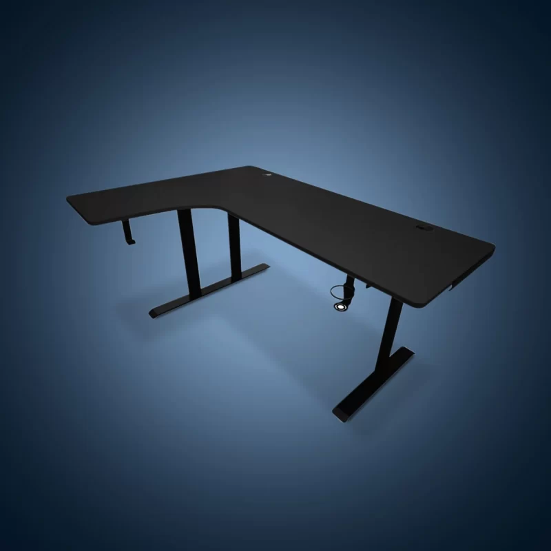 V3 Pro Corner Gaming Table - Black