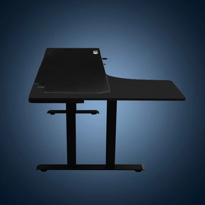 V3 Pro Corner Gaming Table - Black