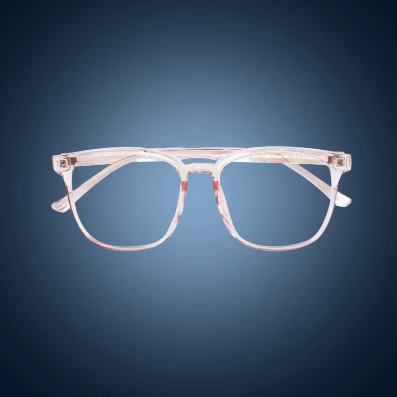 Cyber Gamers Glasses - Transparent Pink