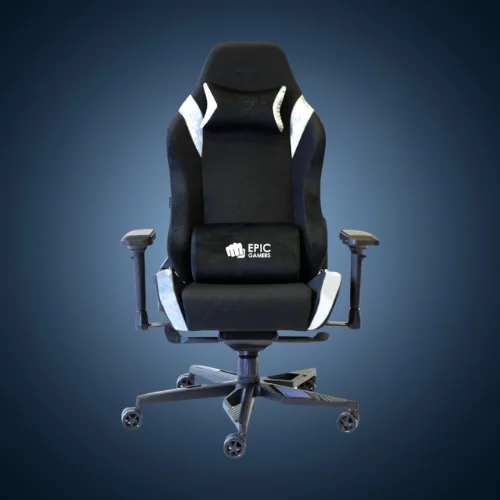 Flex Gaming Chair - Black/ White